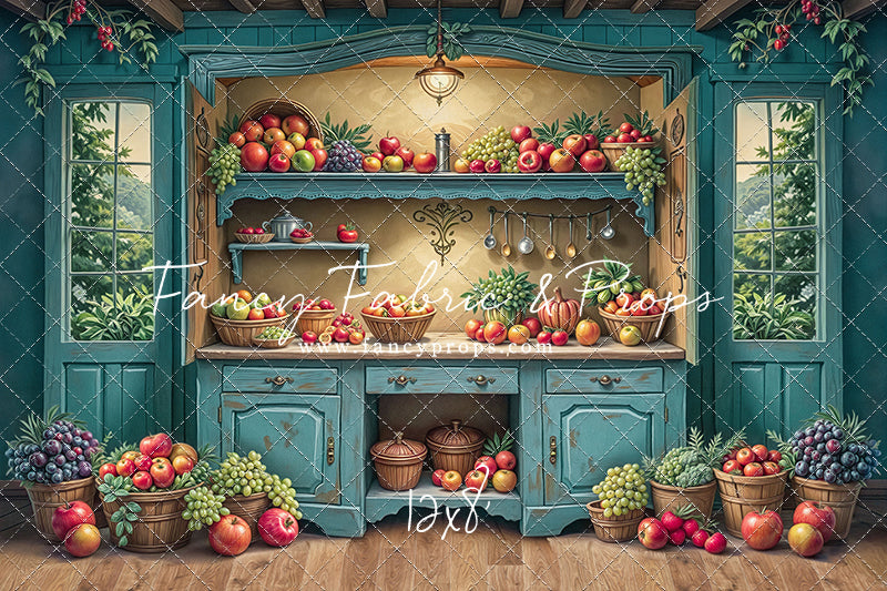 Cerulean Credenza - With Sweep Option