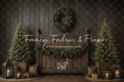 Christmas Charm Headboard - with Sweep Option