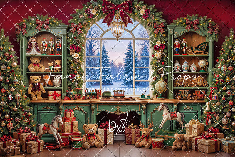 Christmas Toy Cabinet - with Sweep Option