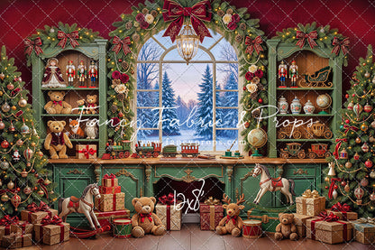 Christmas Toy Cabinet - with Sweep Option