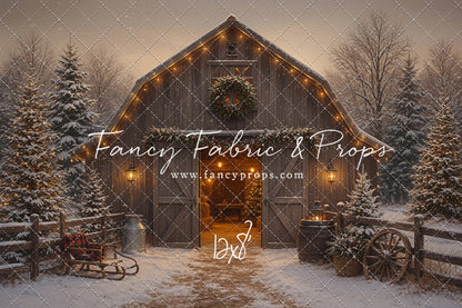 Christmas In The Timber Barn - with Sweep Option