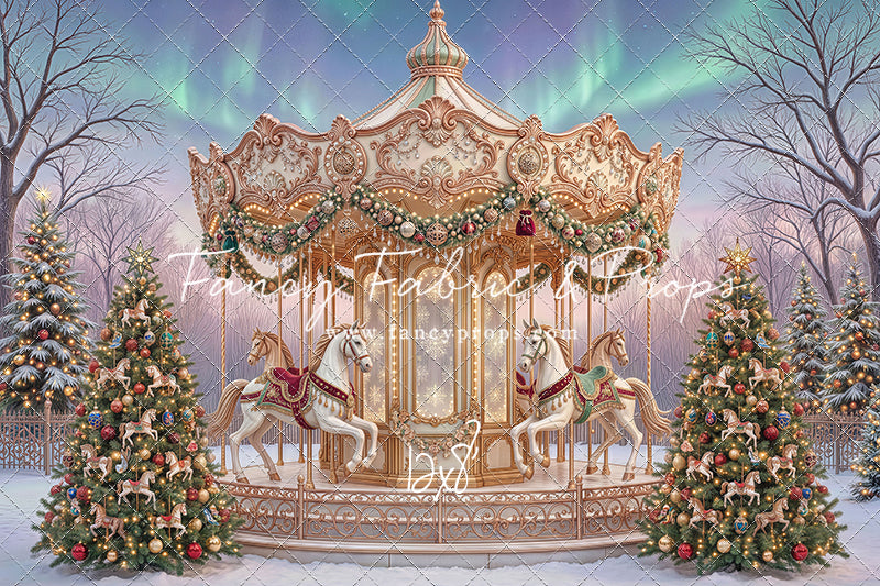 Classic Christmas Carousel - With Sweep Option