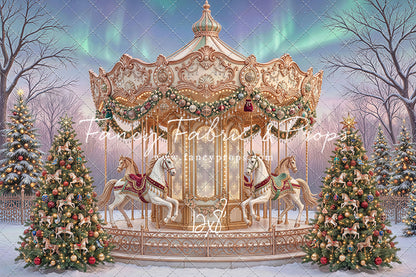 Classic Christmas Carousel - With Sweep Option
