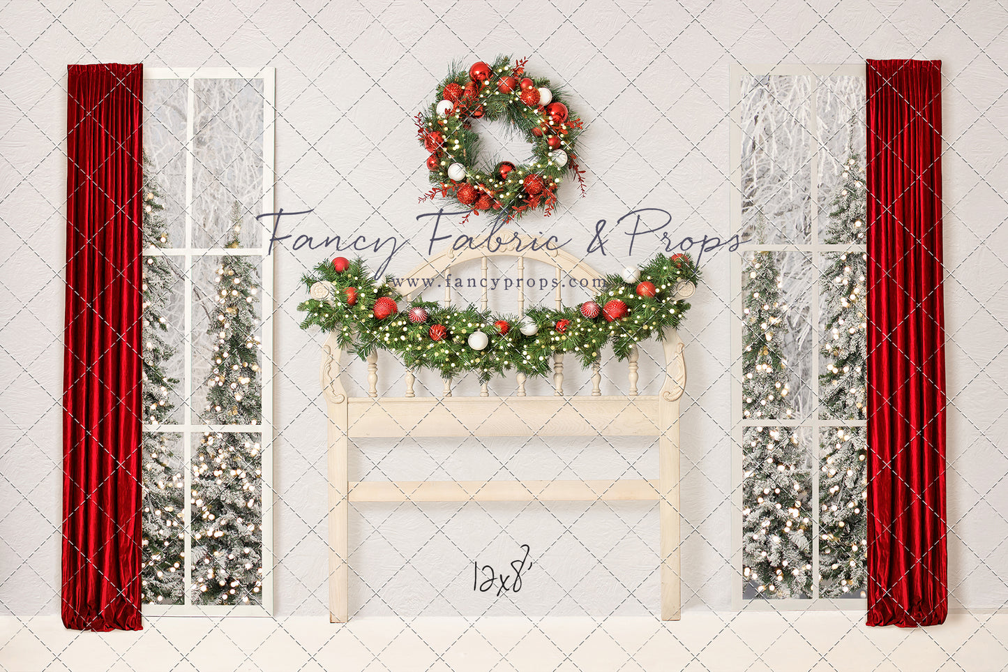 Classic Christmas Headboard