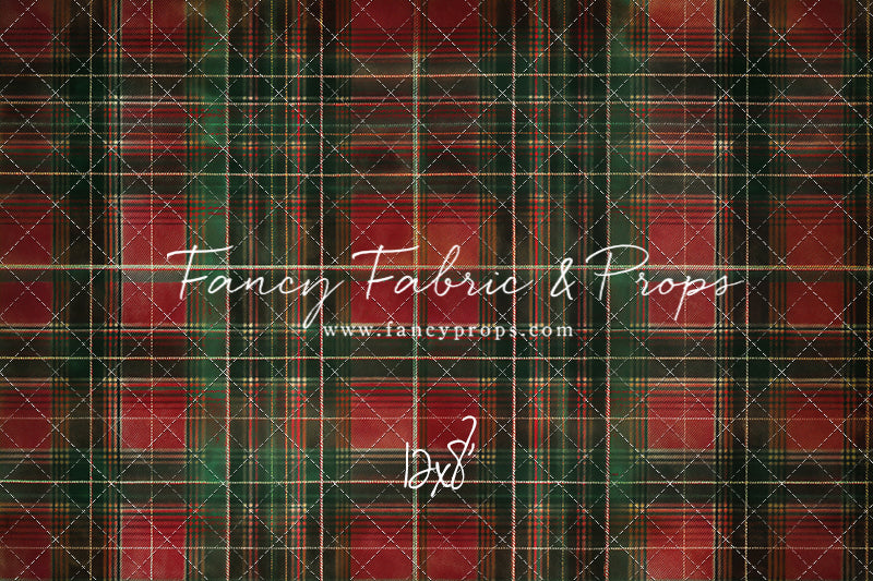 Classic Christmas Plaid - With Sweep Option