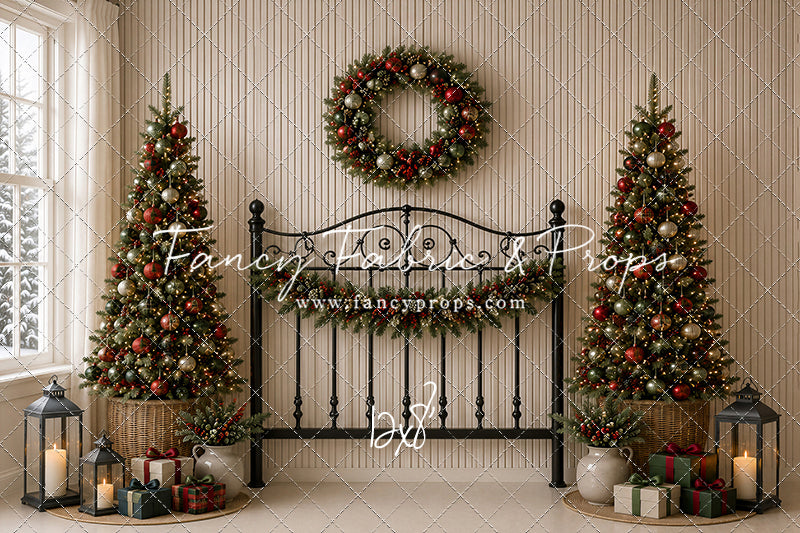 Classic Festive Headboard - with Sweep Option