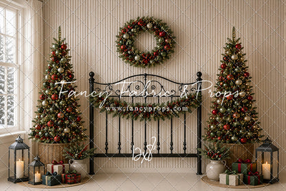 Classic Festive Headboard - with Sweep Option