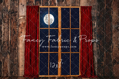 Classic Window With Drapes