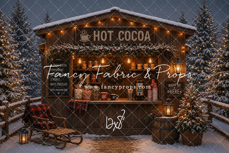 Cocoa Stand Holiday - With Sweep Option