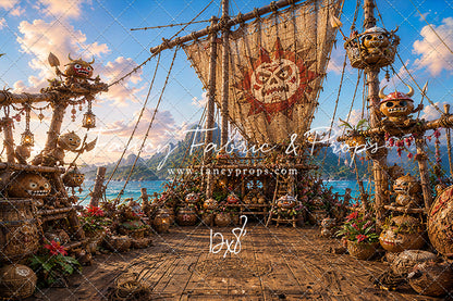 Coconut Pirate Voyage - With Sweep Option