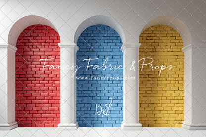 Colorblock Columns - With Sweep Option