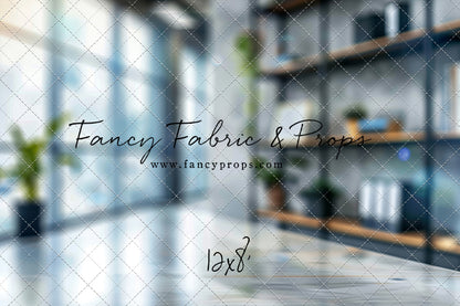 Corner Office - Horizontal Headshot Photography Backdrop