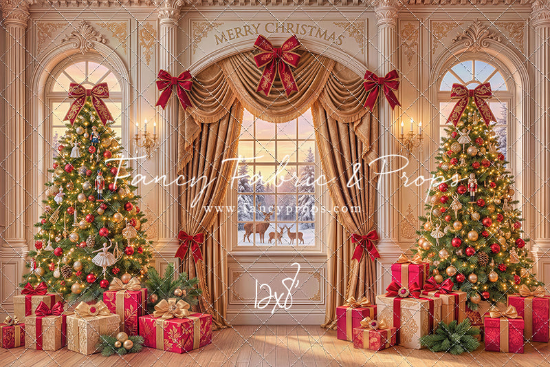 Deer Christmas - with Sweep Option