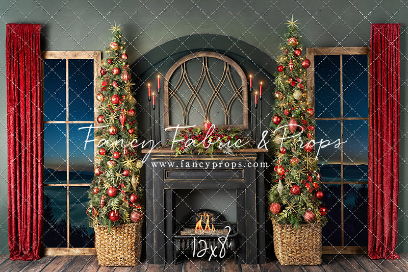 Elegant Fireplace Overlook