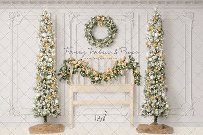 Elegant Gold Headboard