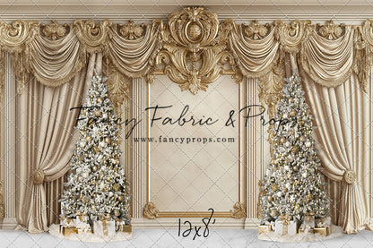 Elegant Golden Noel - with Sweep Option