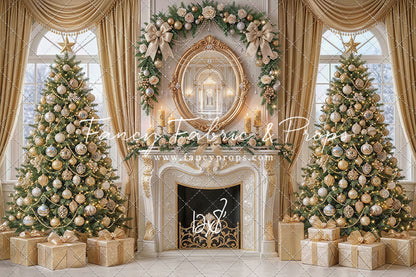 Elegant Ivory Parlor - with Sweep Option