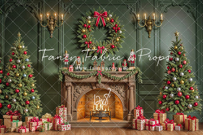 Emerald Christmas Room - with Sweep Option