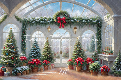 Enchanted Winter Conservatory - With Sweep Option