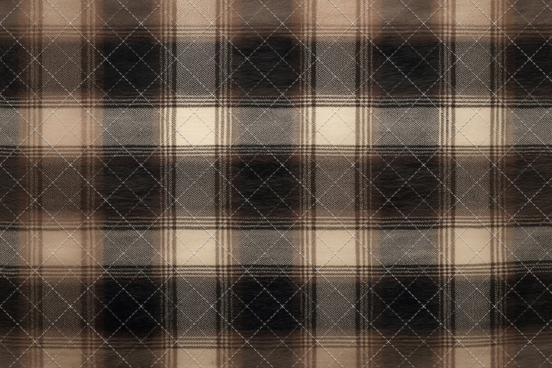 Espresso Flannel - With Sweep Option