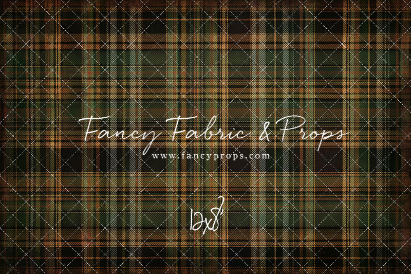 Evergreen Flannel - With Sweep Option