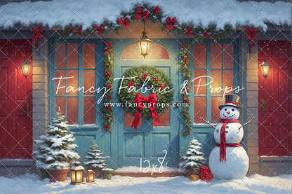 Frosty's Holiday Greeting - with Sweep Option