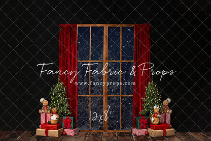 Gingerbread Mantle Window