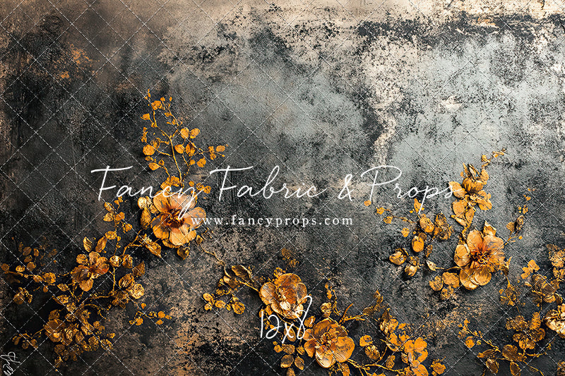 Gold Foil & Blooms