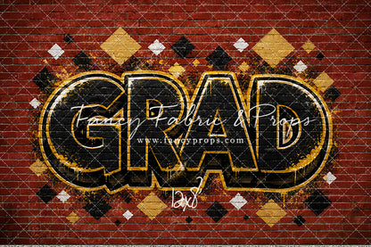 Gold & Black Grad - With Sweep Option