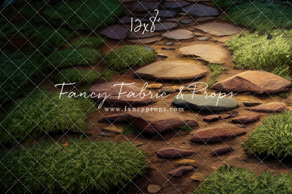 Golden Afternoon Path Mat Floor