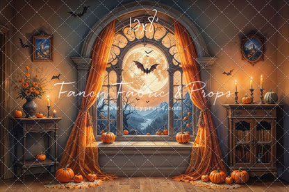 Gothic Moonlit Window - With Sweep Option