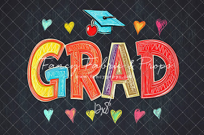 Color Me Graduate - With Sweep Option