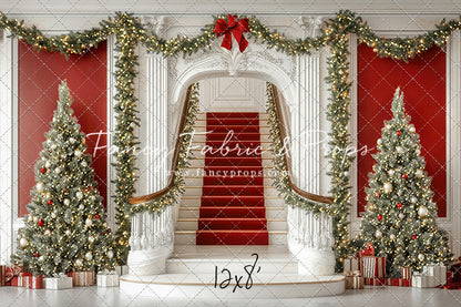 Grand Christmas Staircase - with Sweep Option