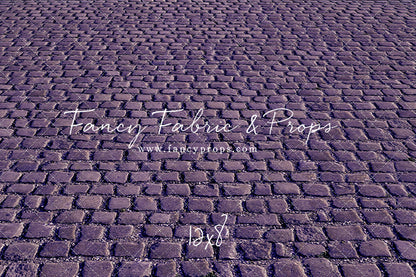 Haunted Purple Cobblestone - Mat Floor