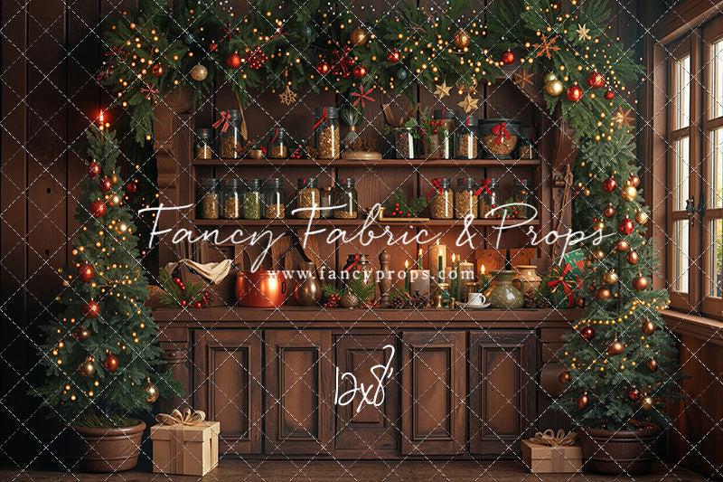 Holiday Pantry Kitchen - With Sweep Option