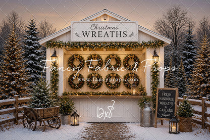 Holly Wreath Stand - with Sweep Option