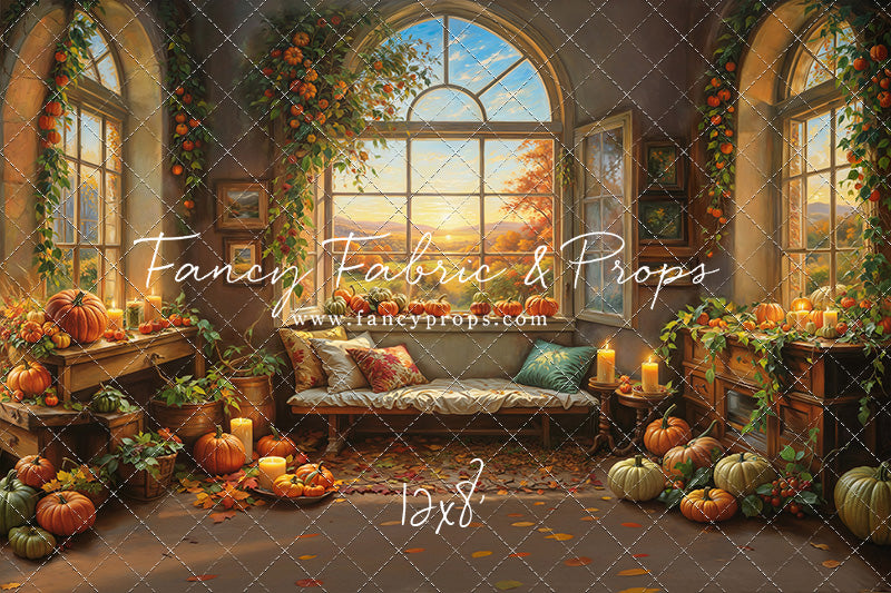 Cozy Harvest Nook - With Sweep Option