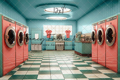 Laundry Day - Blue With Double Washers- With Sweep Option