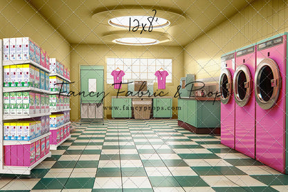 Laundry Day - Yellow - With Sweep Option