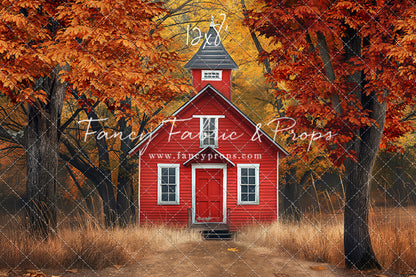 Little Red Schoolhouse - 2pc Set