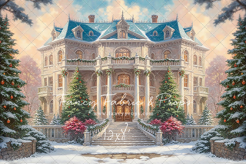Majestic Christmas Manor - With Sweep Option