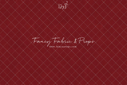 Merry Mansion Rug- Red - Mat Floor