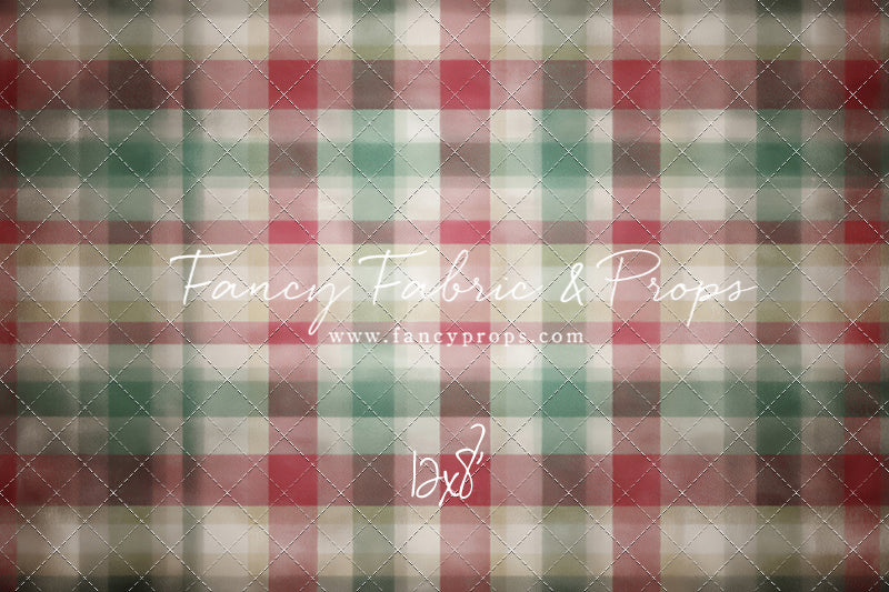 Merry Morning Plaid - With Sweep Option