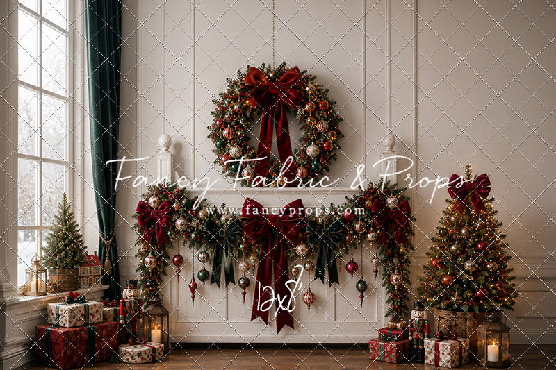 Merry Noel Manor Headboard