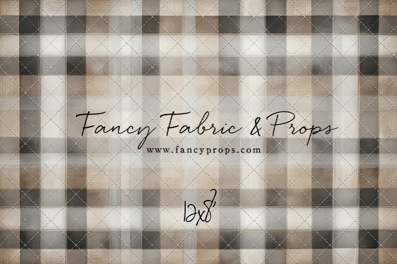 Mocha Flannel - With Sweep Option