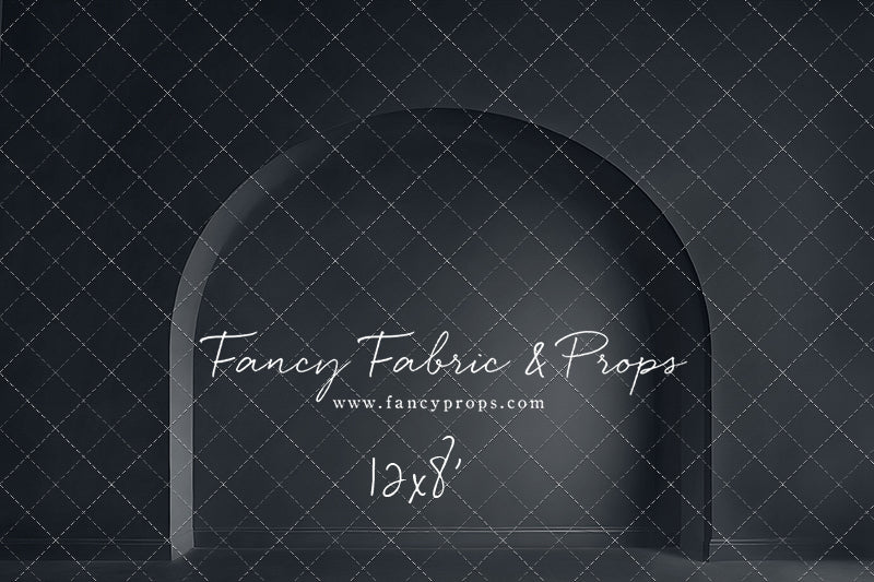 Modern Midnight Alcove - Solid Floor - With Sweep Option