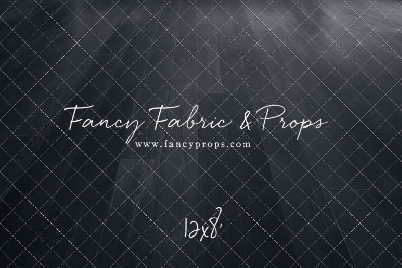 Modern Midnight Planks Mat Floor