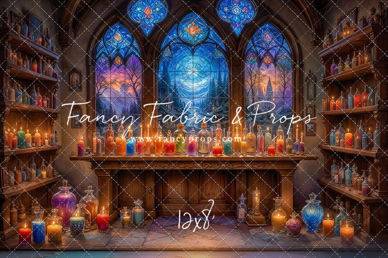 Mystic Potion Emporium - Cement Floor - With Sweep Option