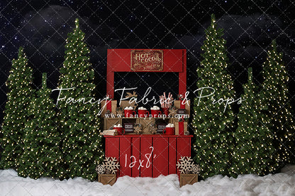 Nighttime Cocoa Stand