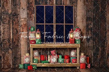 North Pole Mail Room Window